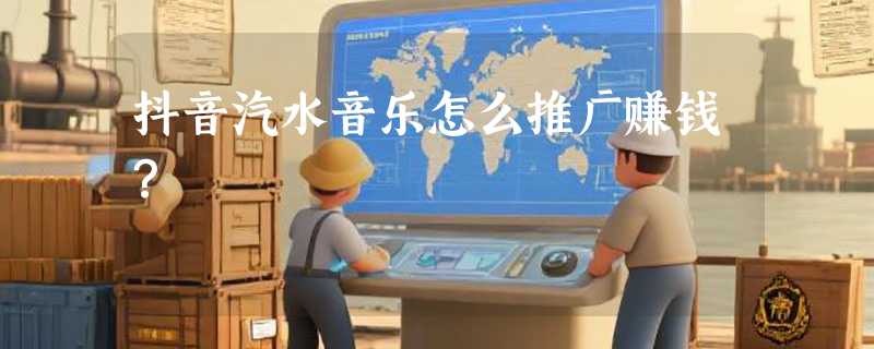抖音汽水音乐怎么推广赚钱？