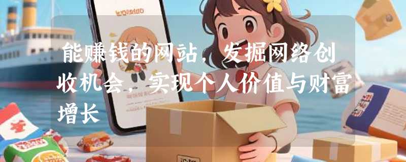 能赚钱的网站，发掘网络创收机会，实现个人价值与财富增长