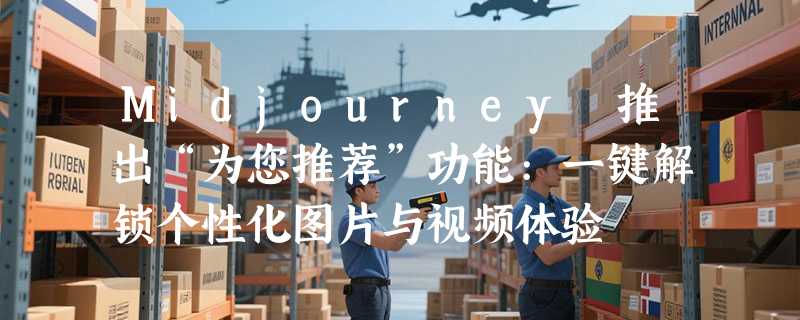 Midjourney 推出“为您推荐”功能:一键解锁个性化图片与视频体验