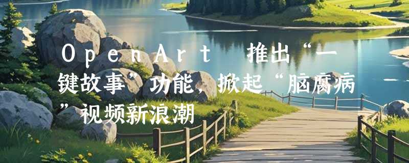 OpenArt 推出“一键故事”功能，掀起“脑腐病”视频新浪潮