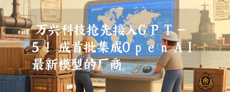 万兴科技抢先接入GPT-5！成首批集成OpenAI最新模型的厂商