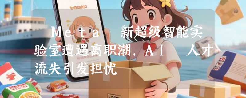 ​Meta 新超级智能实验室遭遇离职潮，AI 人才流失引发担忧