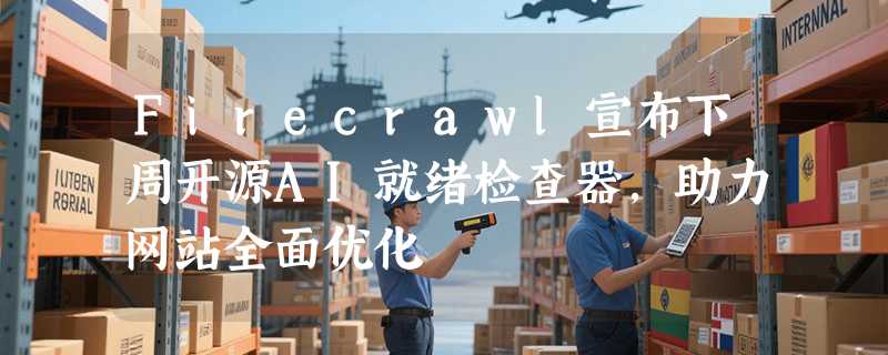 Firecrawl宣布下周开源AI就绪检查器，助力网站全面优化