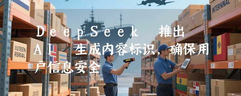 DeepSeek 推出 AI 生成内容标识，确保用户信息安全