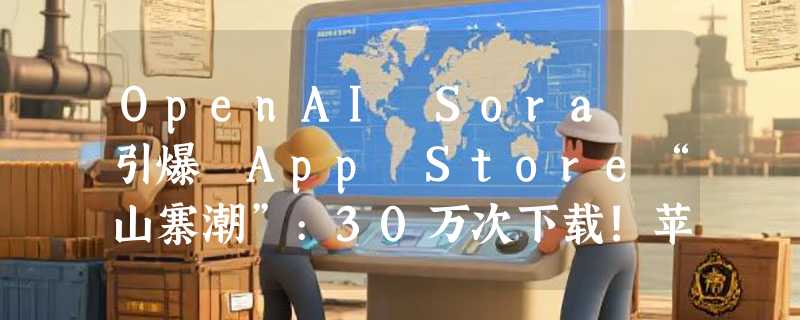 OpenAI Sora 引爆 App Store“山寨潮”:30万次下载!苹果审核机制遭质疑