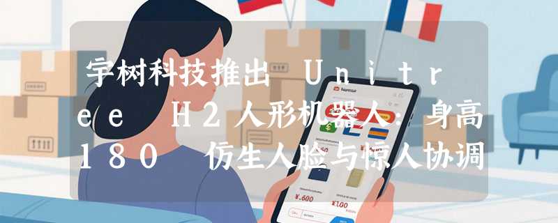 宇树科技推出 Unitree H2人形机器人：身高180 仿生人脸与惊人协调性