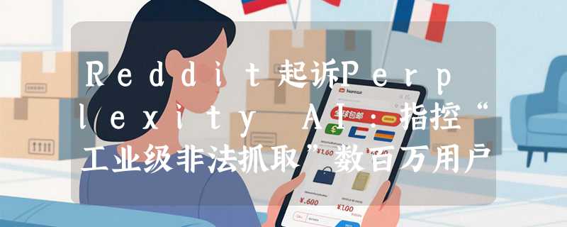Reddit起诉Perplexity AI:指控“工业级非法抓取”数百万用户评论