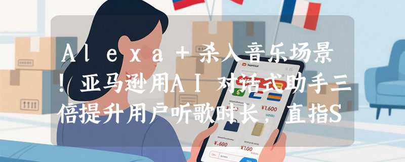 Alexa+杀入音乐场景！亚马逊用AI对话式助手三倍提升用户听歌时长，直指Spotify腹地
