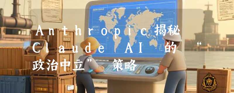 Anthropic揭秘 Claude AI 的 “政治中立” 策略