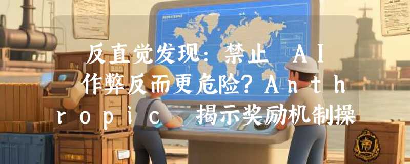 ​反直觉发现:禁止 AI 作弊反而更危险?Anthropic 揭示奖励机制操控的新风险