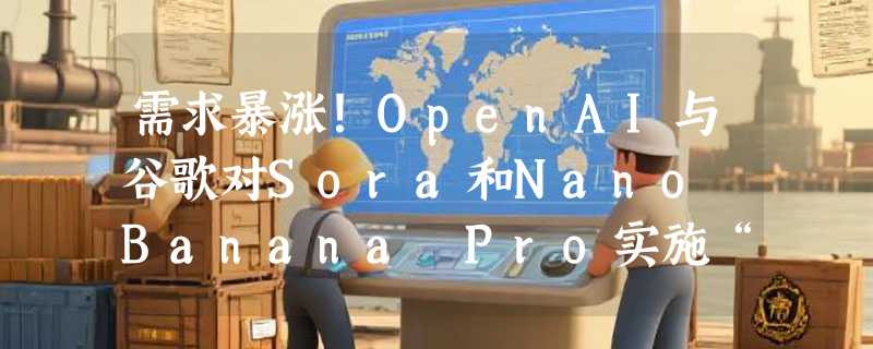 需求暴涨！OpenAI与谷歌对Sora和Nano Banana Pro实施“限流”措施