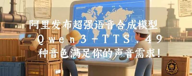 阿里发布超强语音合成模型 Qwen3-TTS，49 种音色满足你的声音需求！