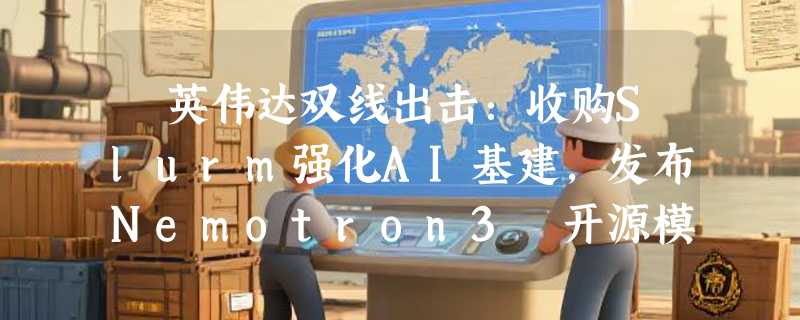 ​英伟达双线出击：收购Slurm强化AI基建，发布Nemotron3 开源模型家族押注智能体未来