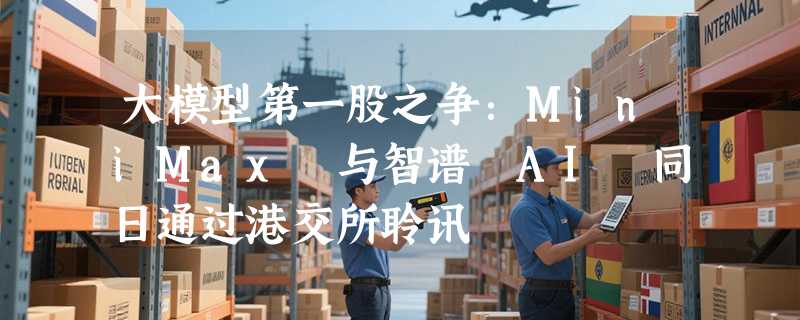 大模型第一股之争：MiniMax 与智谱 AI 同日通过港交所聆讯