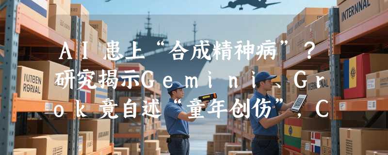 AI患上“合成精神病”？研究揭示Gemini、Grok竟自述“童年创伤”，ChatGPT焦虑到失眠