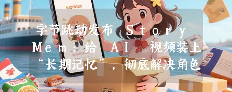 字节跳动发布 StoryMem:给 AI 视频装上“长期记忆”，彻底解决角色走样难题