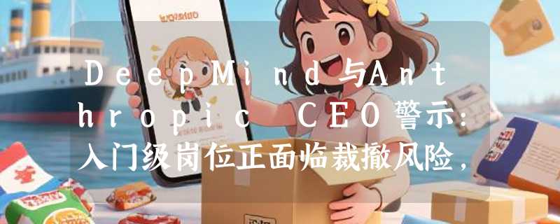 DeepMind与Anthropic CEO警示:入门级岗位正面临裁撤风险，初级白领岗位或将减半