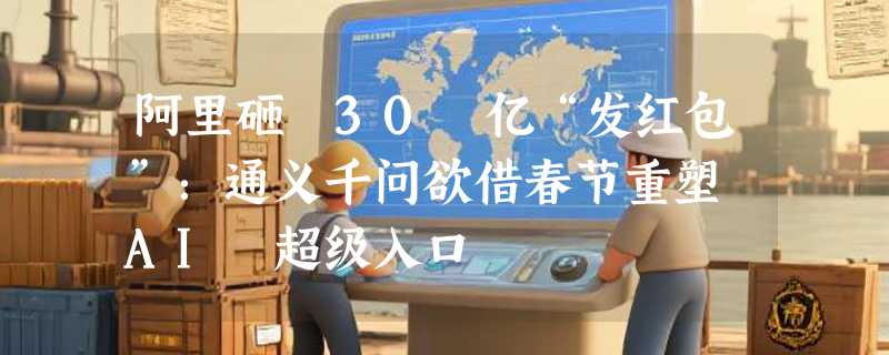 阿里砸 30 亿“发红包”：通义千问欲借春节重塑 AI 超级入口