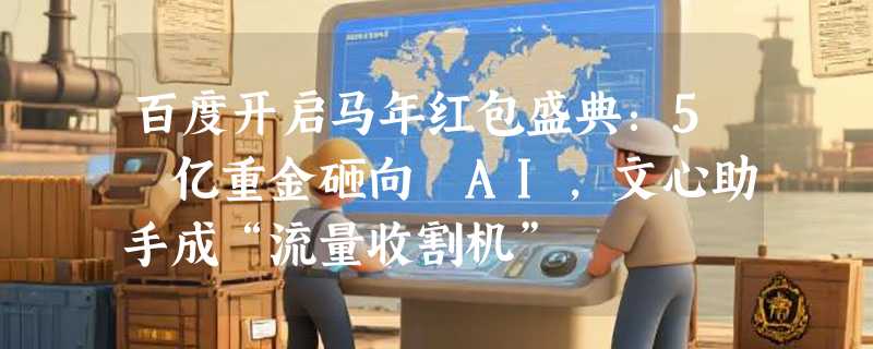 百度开启马年红包盛典：5 亿重金砸向 AI，文心助手成“流量收割机”