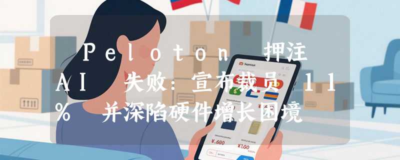 ​Peloton 押注 AI 失败：宣布裁员 11% 并深陷硬件增长困境