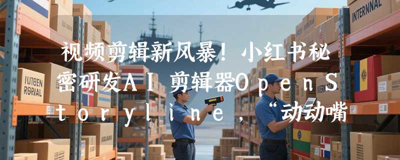 视频剪辑新风暴！小红书秘密研发AI剪辑器OpenStoryline，“动动嘴皮子”就把片子剪了
