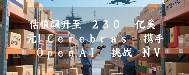 估值飙升至 230 亿美元！Cerebras 携手 OpenAI 挑战 NVIDIA 算力霸权