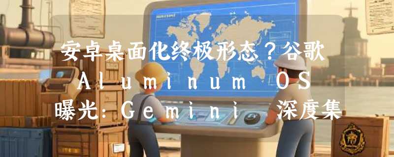 安卓桌面化终极形态？谷歌 Aluminum OS 曝光：Gemini 深度集成，打造系统级 AI 交互新标杆
