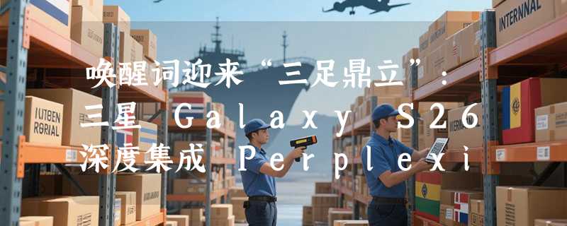 唤醒词迎来“三足鼎立”:三星 Galaxy S26深度集成 Perplexity，开启多智能体新纪元