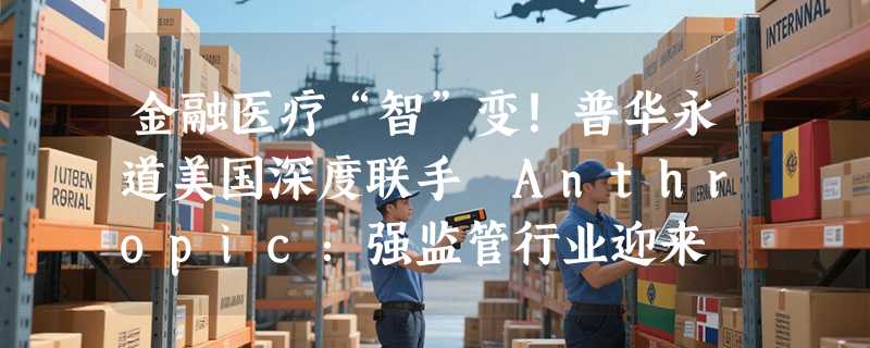 金融医疗“智”变！普华永道美国深度联手 Anthropic：强监管行业迎来 Claude 企业级插件时代