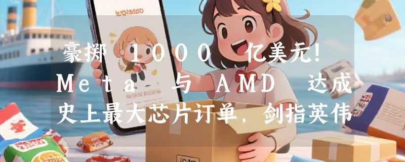 豪掷 1000 亿美元！Meta 与 AMD 达成史上最大芯片订单，剑指英伟达霸权