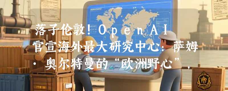 落子伦敦！OpenAI 官宣海外最大研究中心：萨姆·奥尔特曼的“欧洲野心”，英国 AI 强国梦成真？