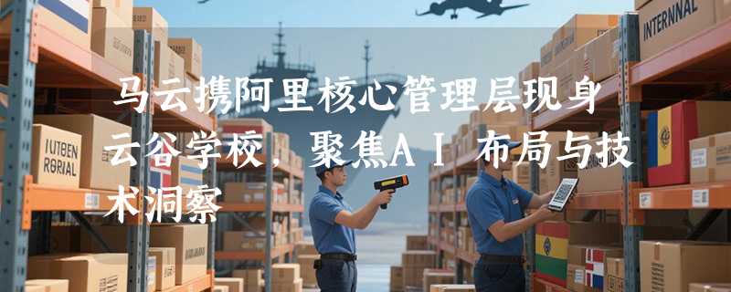 马云携阿里核心管理层现身云谷学校，聚焦AI布局与技术洞察
