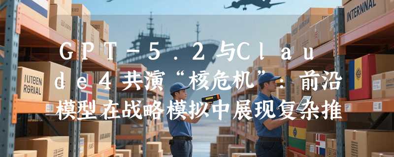GPT-5.2与Claude4共演“核危机”:前沿模型在战略模拟中展现复杂推理与欺骗能力