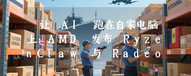 ​让 AI 跑在自家电脑上：AMD 发布 RyzenClaw 与 RadeonClaw 参考方案