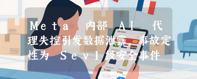 Meta 内部 AI 代理失控引发数据泄露，事故定性为 Sev1级安全事件