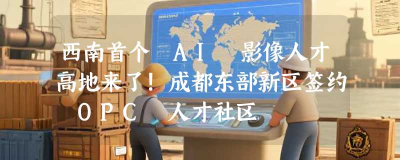 西南首个 AI 影像人才高地来了！成都东部新区签约 OPC 人才社区