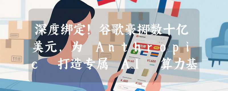 深度绑定！谷歌豪掷数十亿美元，为 Anthropic 打造专属 AI 算力基地
