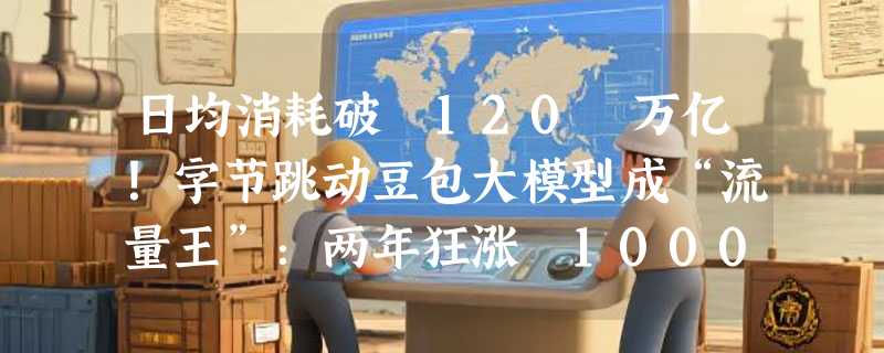 日均消耗破 120 万亿！字节跳动豆包大模型成“流量王”：两年狂涨 1000 倍