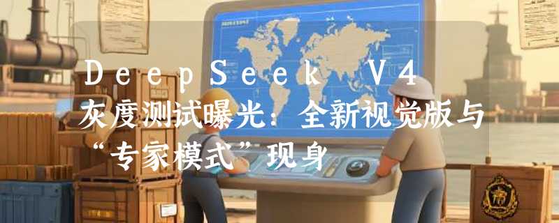 DeepSeek V4 灰度测试曝光：全新视觉版与“专家模式”现身