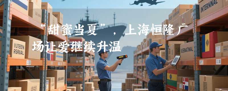 “甜蜜当夏”,上海恒隆广场让爱继续升温