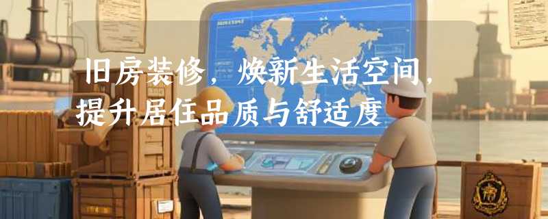 旧房装修，焕新生活空间，提升居住品质与舒适度
