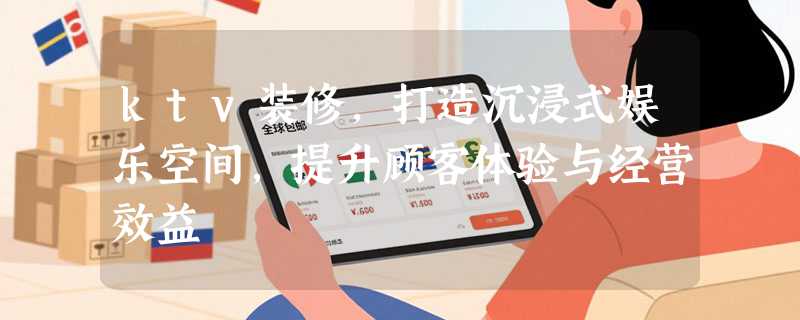 ktv装修，打造沉浸式娱乐空间，提升顾客体验与经营效益