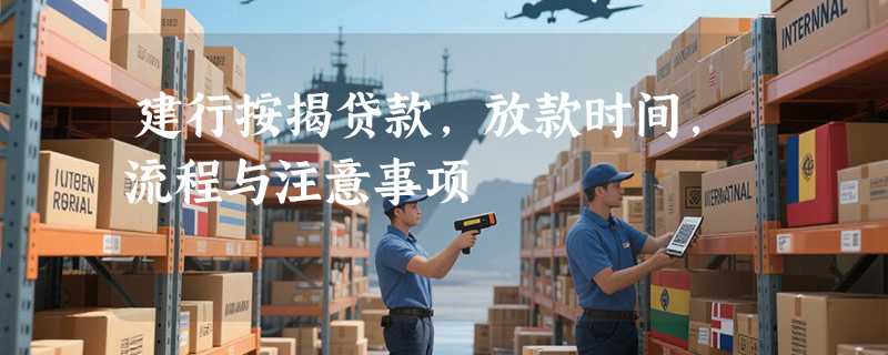 建行按揭贷款，放款时间，流程与注意事项