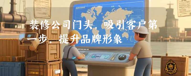 装修公司门头，吸引客户第一步，提升品牌形象