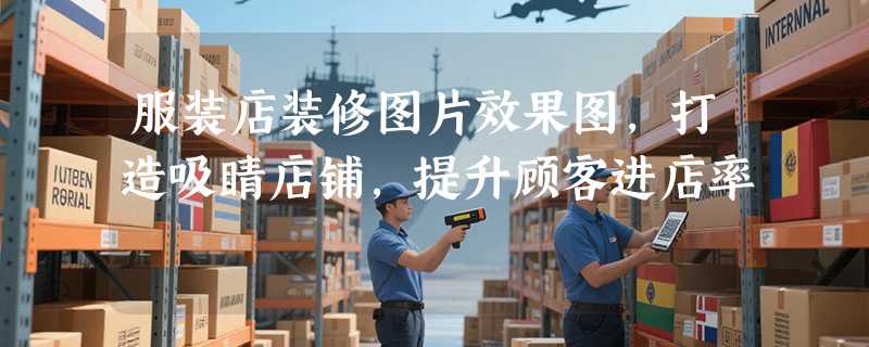 服装店装修图片效果图，打造吸睛店铺，提升顾客进店率
