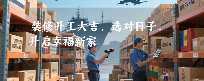 装修开工大吉，选对日子，开启幸福新家