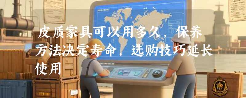 皮质家具可以用多久，保养方法决定寿命，选购技巧延长使用