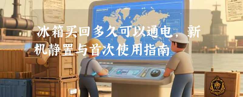 冰箱买回多久可以通电，新机静置与首次使用指南