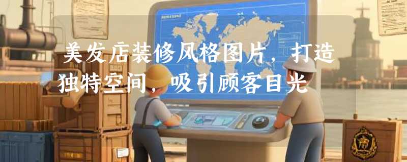 美发店装修风格图片，打造独特空间，吸引顾客目光