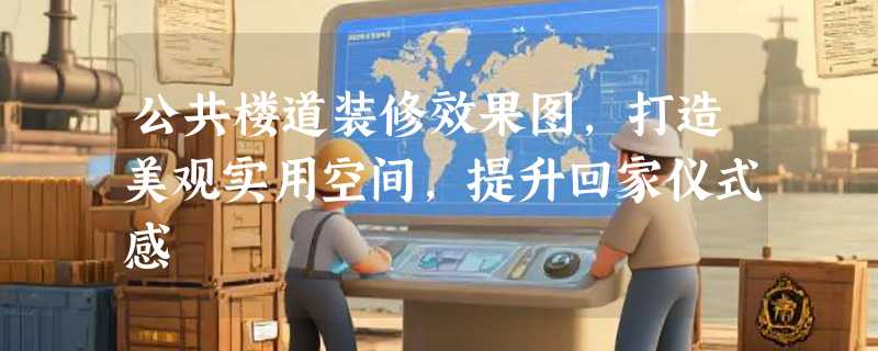 公共楼道装修效果图，打造美观实用空间，提升回家仪式感